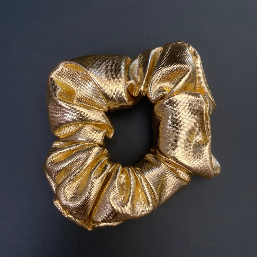 Scrunchies Gold Cheerleading Set of 10